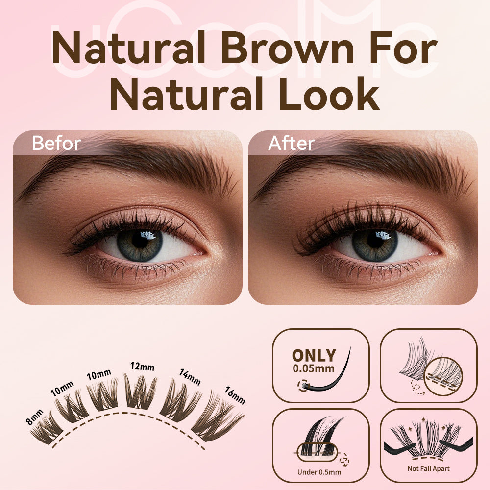 Brown Vibe-Flora 049 Lash Kit