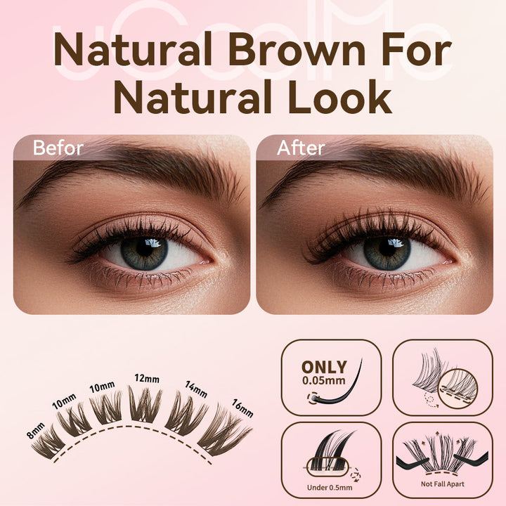 Brown Vibe-Flora 049 Lash Kit