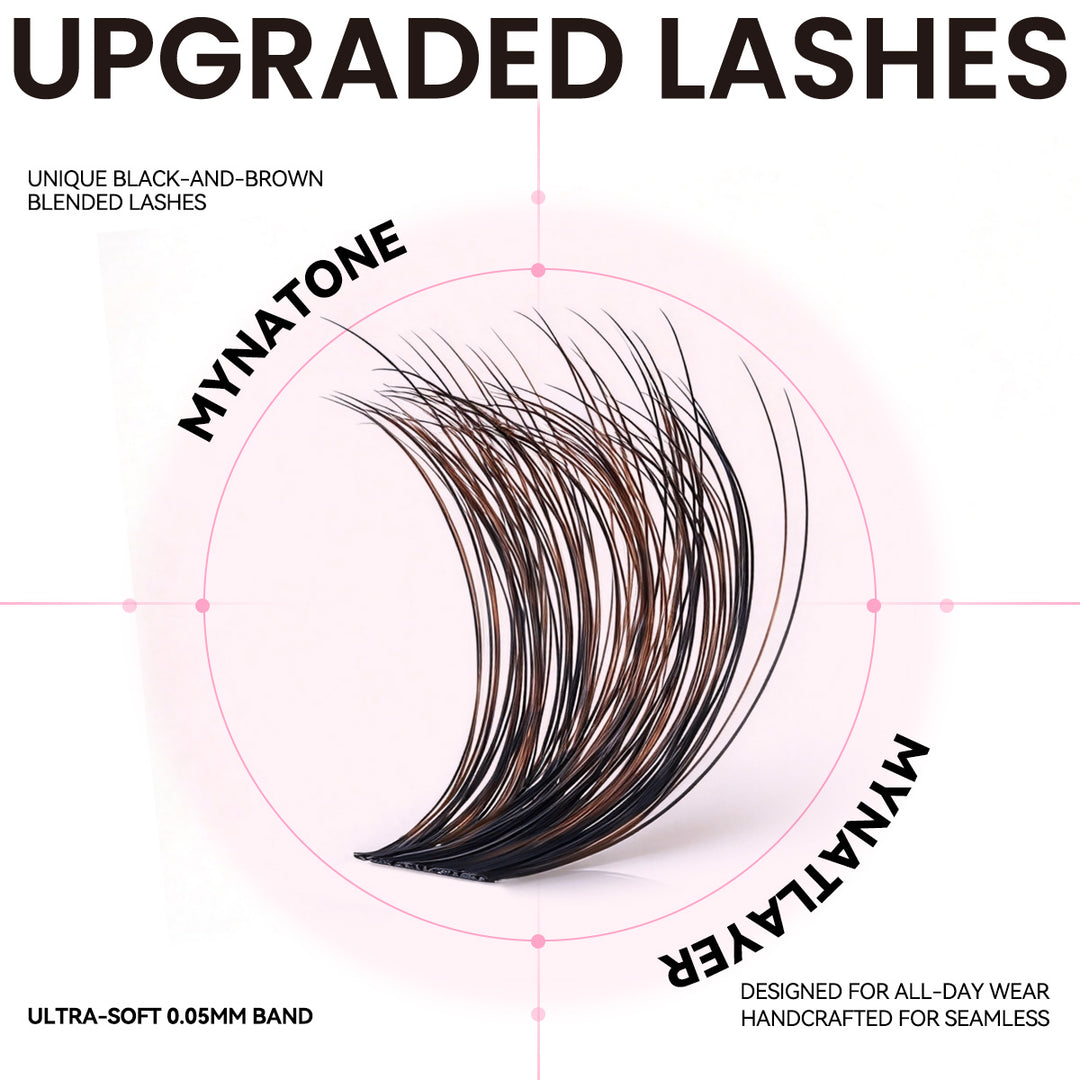 uCoolMe Magic PRO+ Black &amp; Brown Lash Only