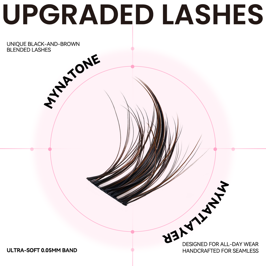uCoolMe Fairy PRO+ Black &amp; Brown Lash Kit