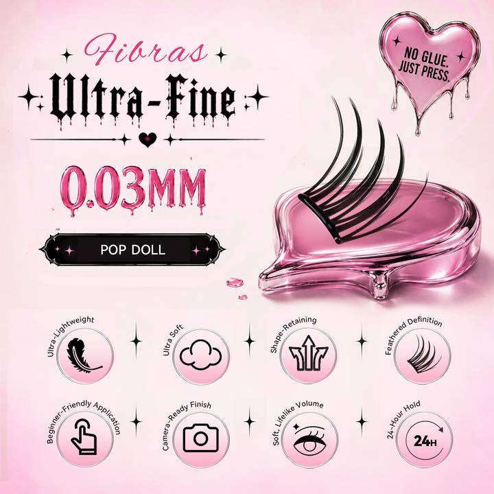 Pop Doll No-Glue Press-On Lashes