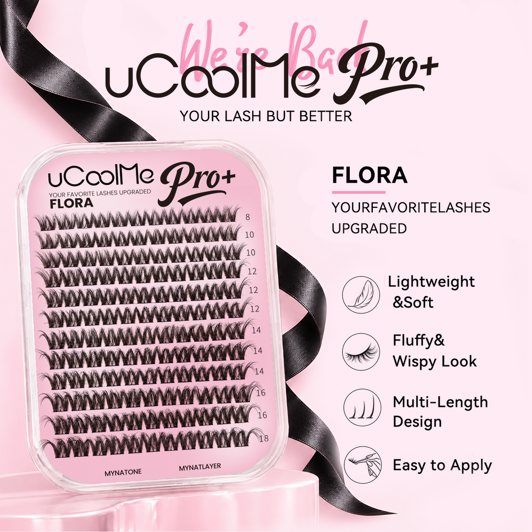 uCoolMe Flora PRO+ Black &amp; Brown Lash Only