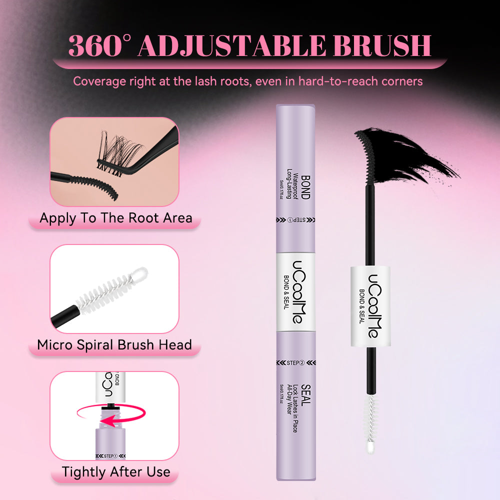 2 in 1 Lash Bond and Seal（Black Bond）