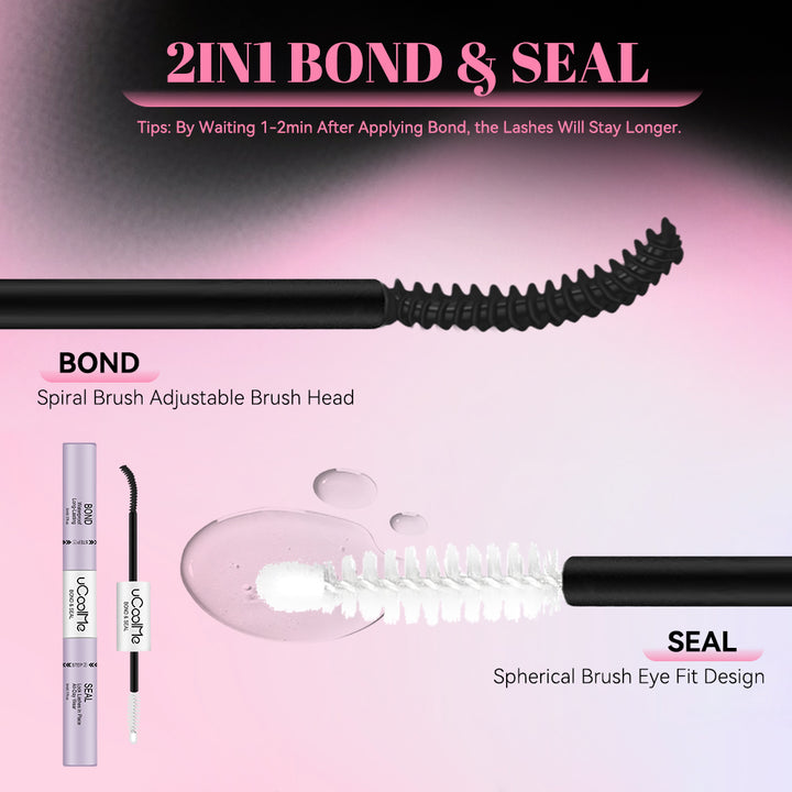 2 in 1 Lash Bond and Seal（Black Bond）