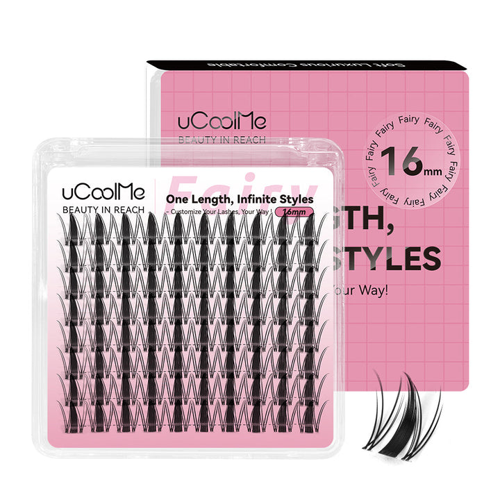 Fariy One Length Lashes Custom Lashes.