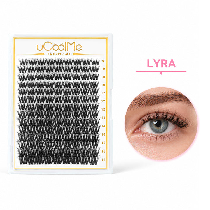 Lyra Fluffy Volume Lash Clusters
