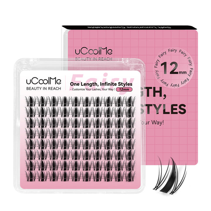 Fariy One Length Lashes Custom Lashes.