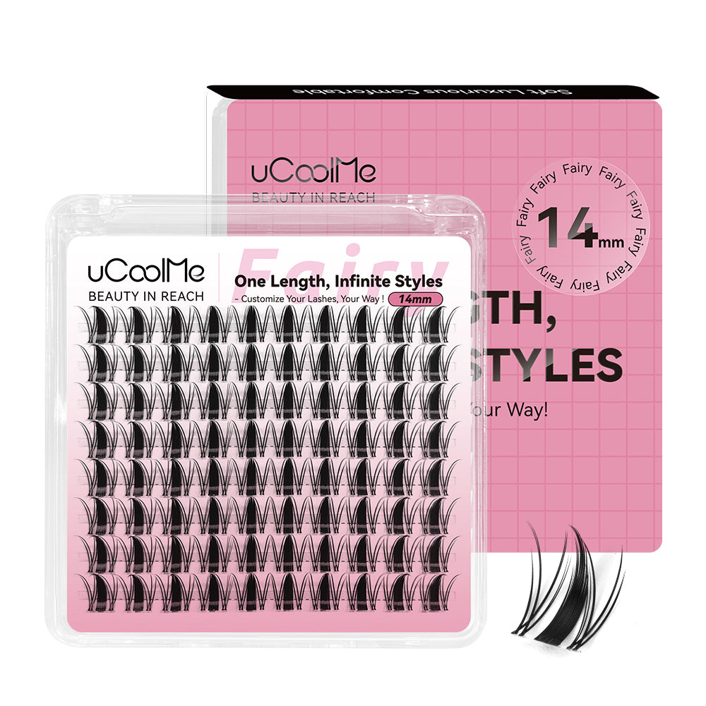Fariy One Length Lashes Custom Lashes.