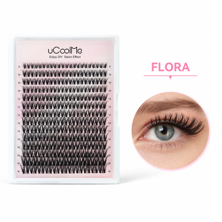 Flora Wispy Lash Clusters