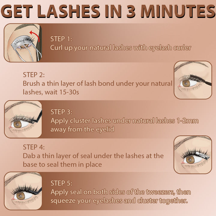 Invisible Band Secret Lash Kit.