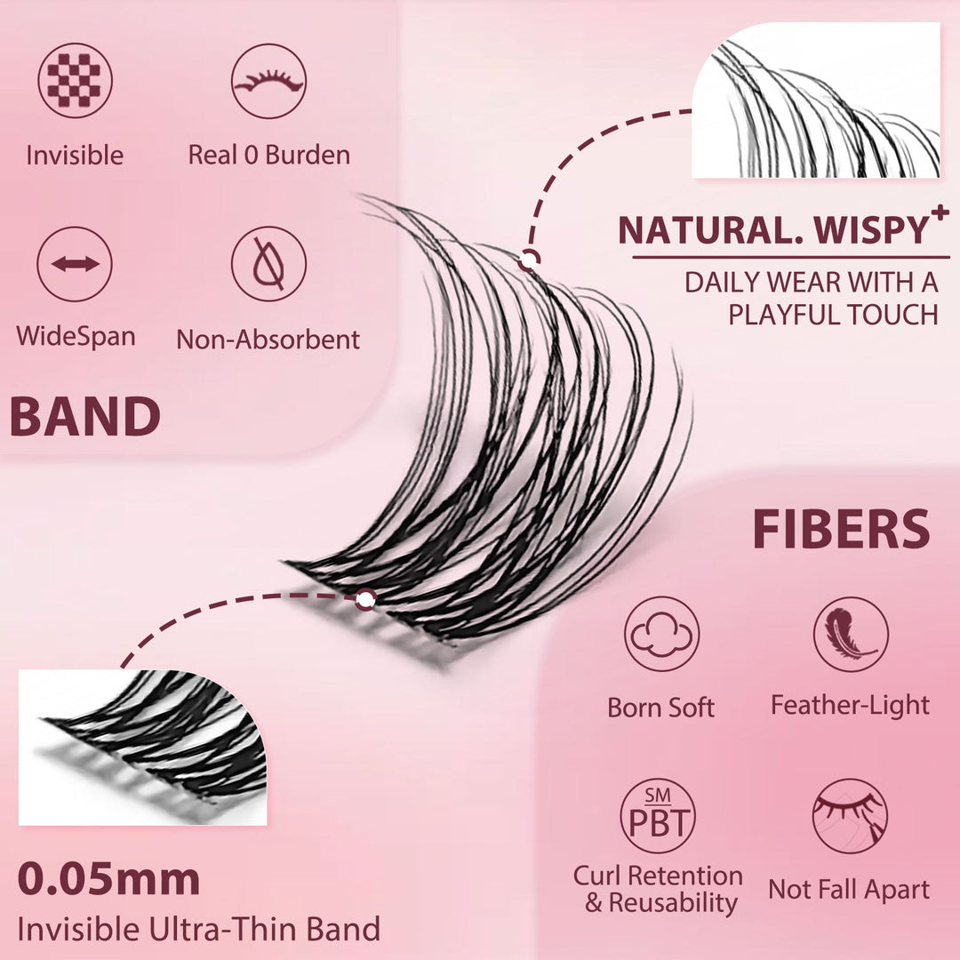 Invisible Band Venus-Lash Only (Short).