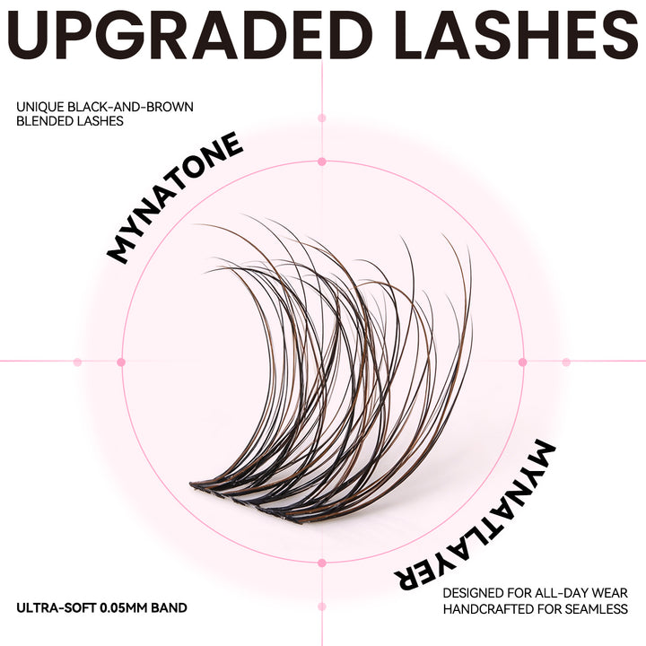 uCoolMe Venus PRO+ Black &amp; Brown Lash Only