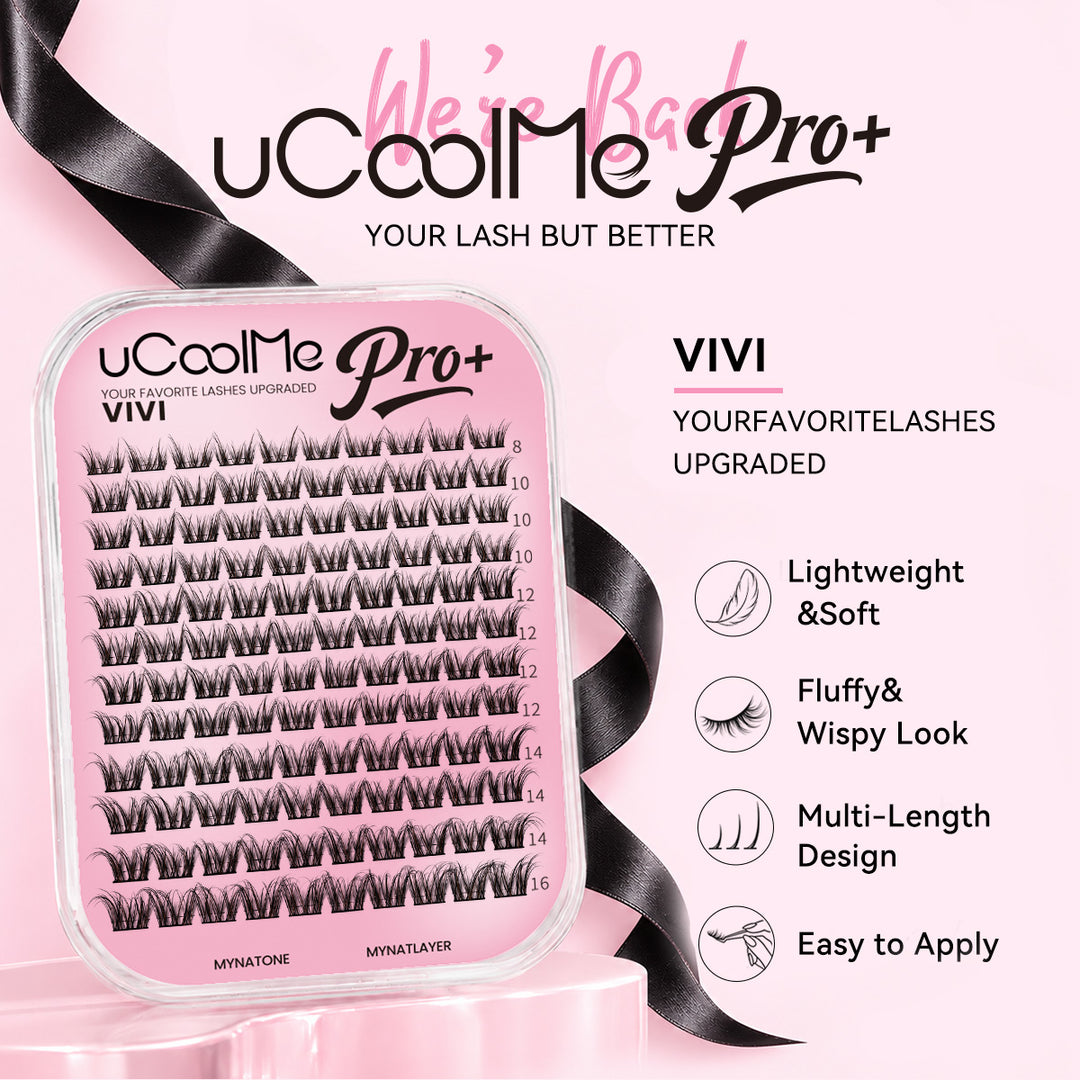 uCoolMe Vivi PRO+ Black &amp; Brown Lash Only