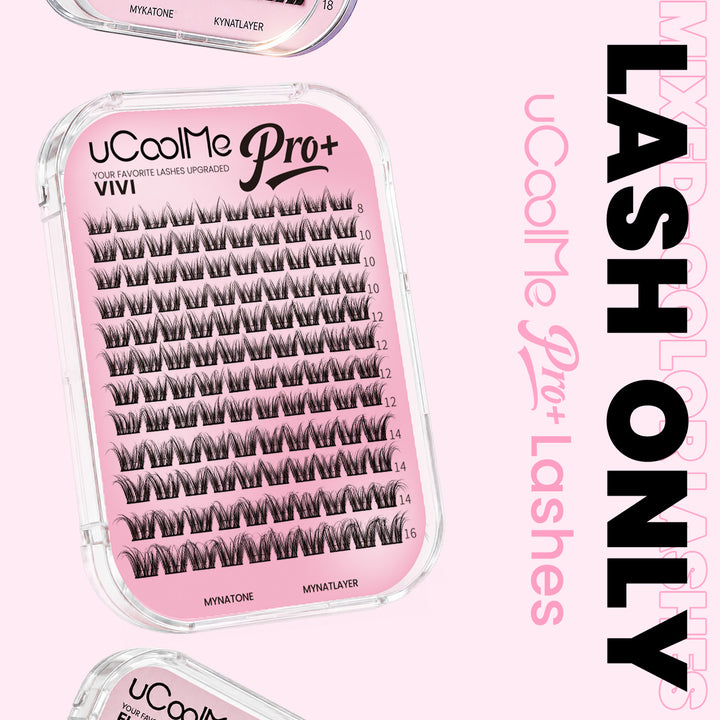 uCoolMe Vivi PRO+ Black &amp; Brown Lash Only