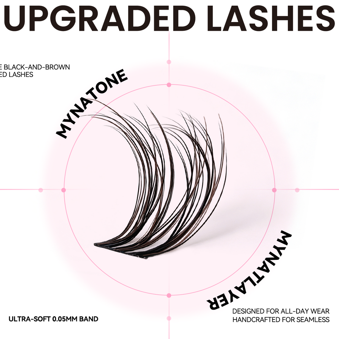 uCoolMe Vivi PRO+ Black &amp; Brown Lash Kit